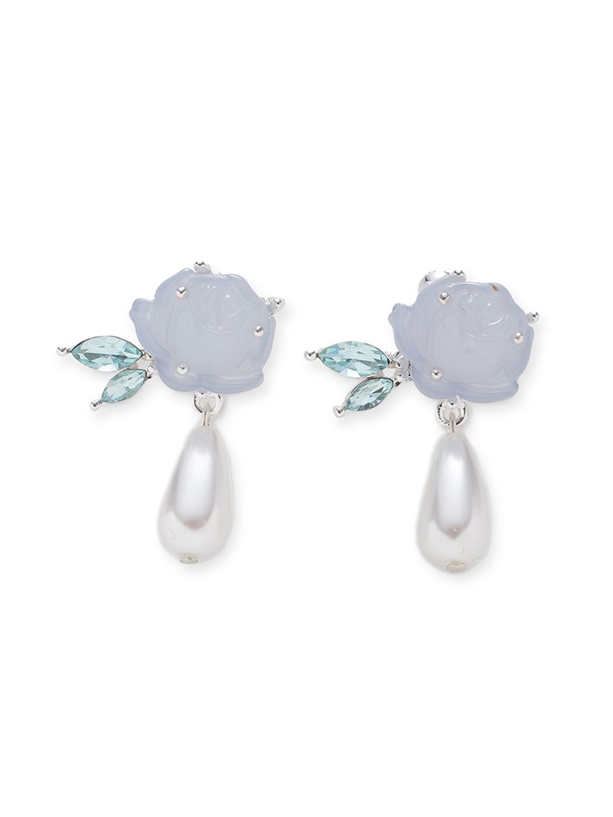 ローズパールイヤリング(イヤリング)｜アクセサリー｜LILY BROWN