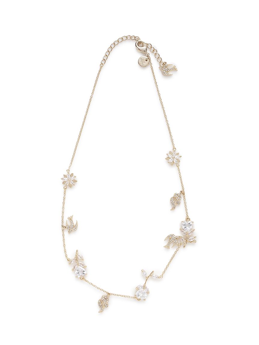 Lilywingビジューフラワーネックレス(雑貨)｜ファッション雑貨｜LILY