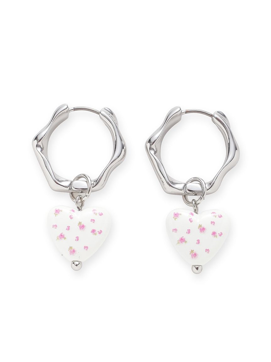 バリエーションフラワープリントピアス(雑貨)｜ファッション雑貨｜LILY