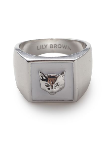 CATモチーフリング(雑貨)｜ファッション雑貨｜LILY BROWN（リリー