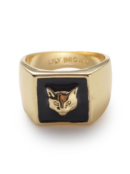 CATモチーフリング(雑貨)｜ファッション雑貨｜LILY BROWN（リリー