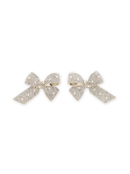 L.B CANDY STOCK] ビジューリボンピアス(ピアス)｜アクセサリー｜LILY