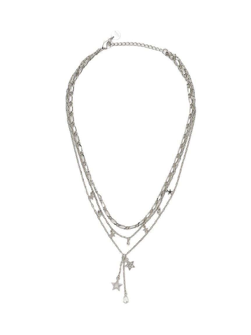 スターモチーフ3連ネックレス(ネックレス)｜ACCESSORY｜LILY BROWN