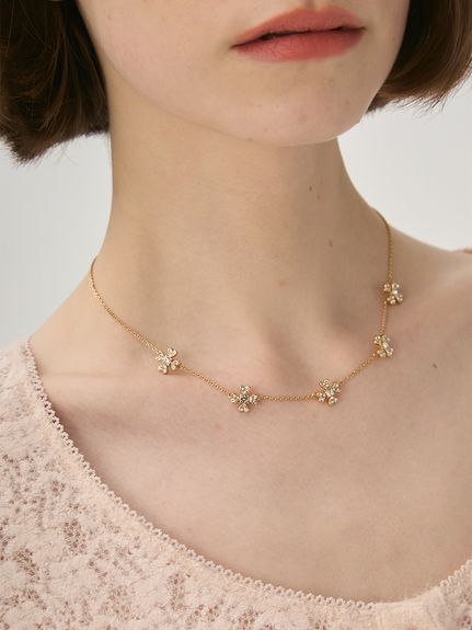 ビジュークローバーネックレス(ネックレス)｜ACCESSORY｜LILY BROWN