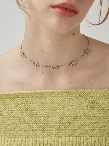 ビジュークローバーネックレス(ネックレス)｜ACCESSORY｜LILY BROWN