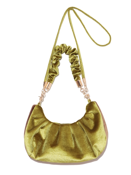 ベロアギャザーバッグ