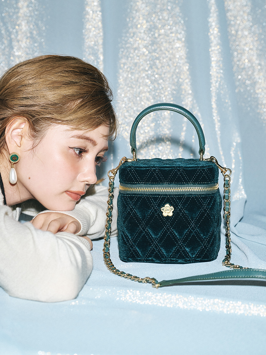 LILY BROWN×MARY QUANT デイジーミニバッグ