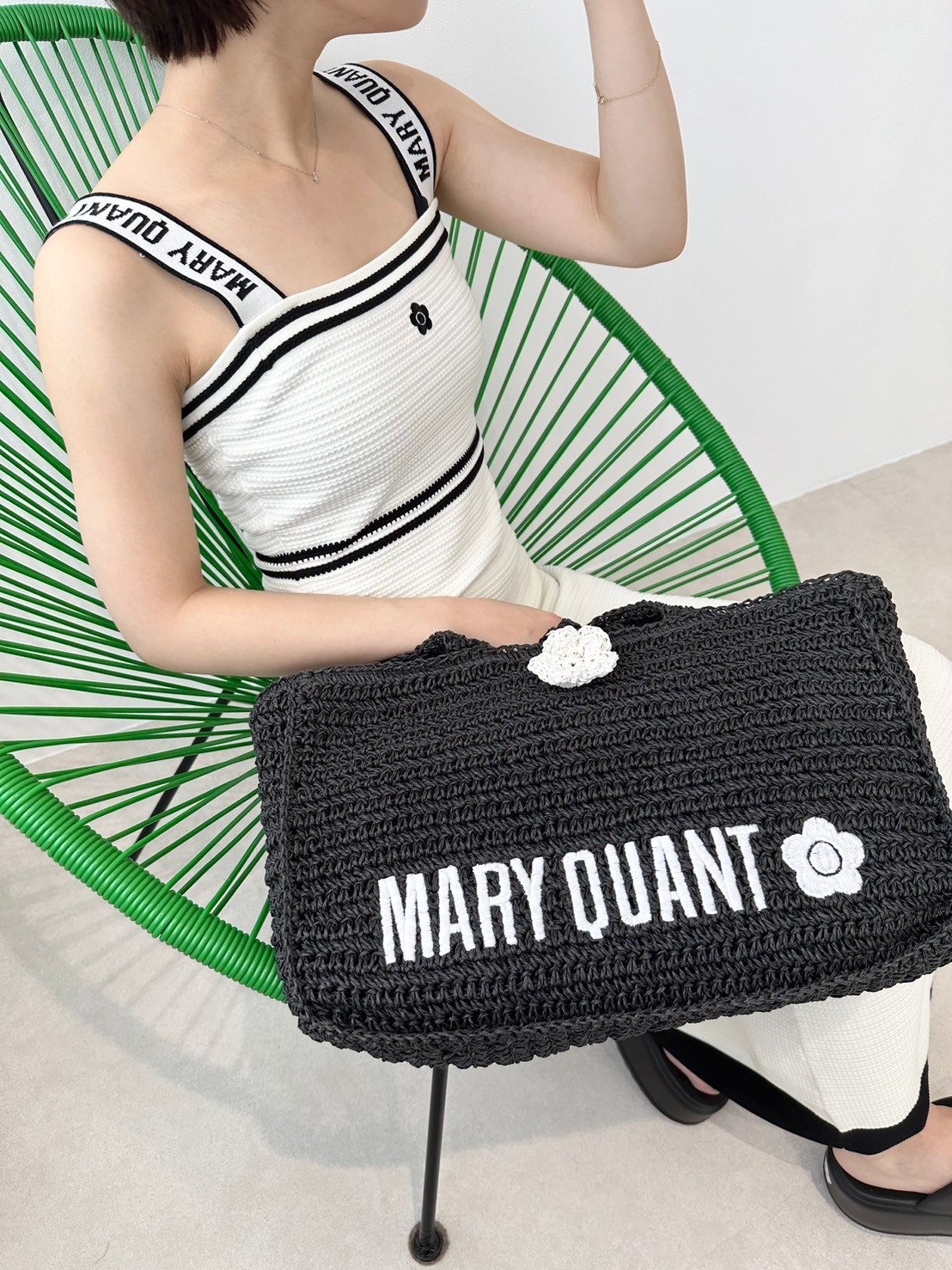 WEB限定カラー】【LILY BROWN×MARY QUANT】ロゴ刺繍カゴバッグ(バッグ)｜LILY BROWN（リリーブラウン）の通販サイト【公式】