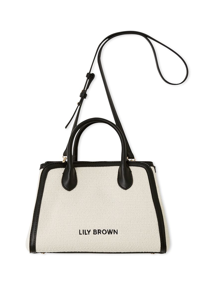 ロゴ刺繍バリエーショントートバッグ(バッグ)｜LILY BROWN（リリー