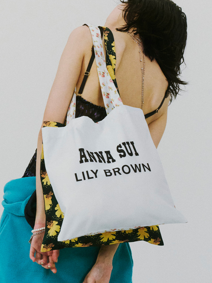 LILY BROWN ×ANNA SUI】ロゴトートバック(バッグ)｜LILY BROWN（リリー