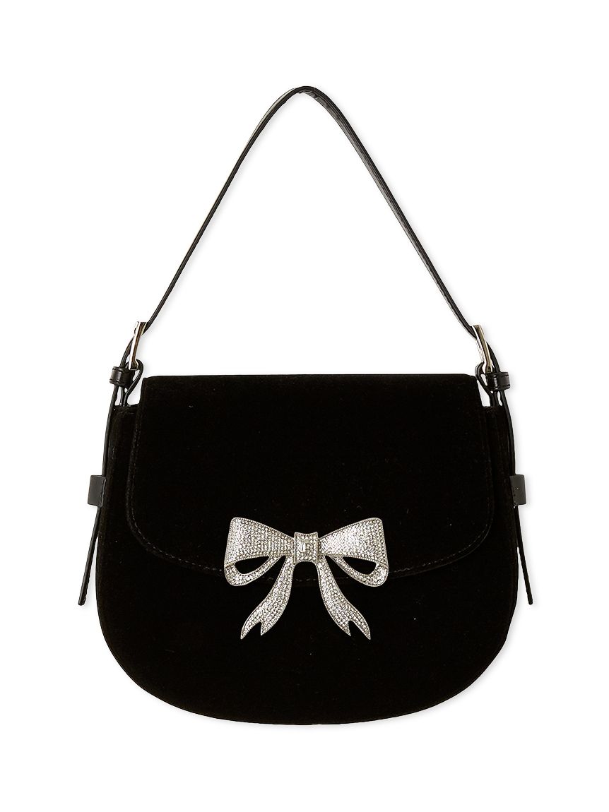 LILY BROWN LB CANDY STOCK *2way バッグ L.B CANDY STOCK]ビジューラウンド2wayミニバッグ(バッグ)｜LILY
