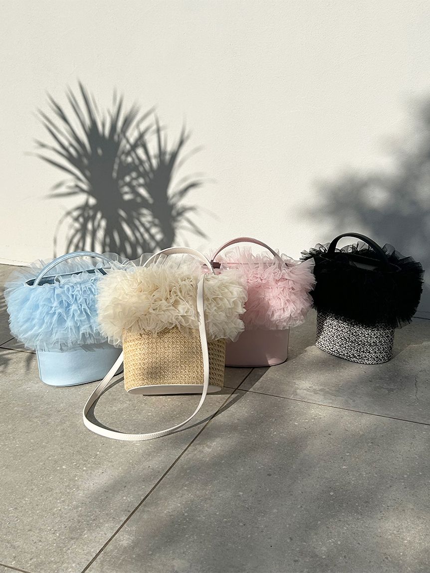 2wayチュール切り替えバッグ(雑貨)｜ファッション雑貨｜LILY BROWN