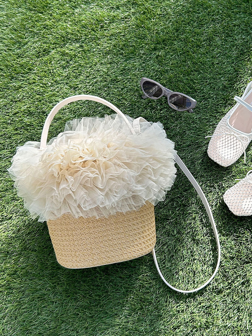 2wayチュール切り替えバッグ(雑貨)｜ファッション雑貨｜LILY BROWN