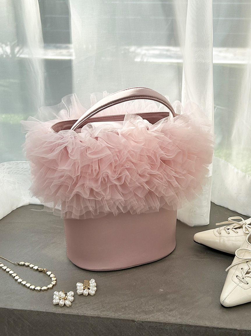 2wayチュール切り替えバッグ(雑貨)｜ファッション雑貨｜LILY BROWN