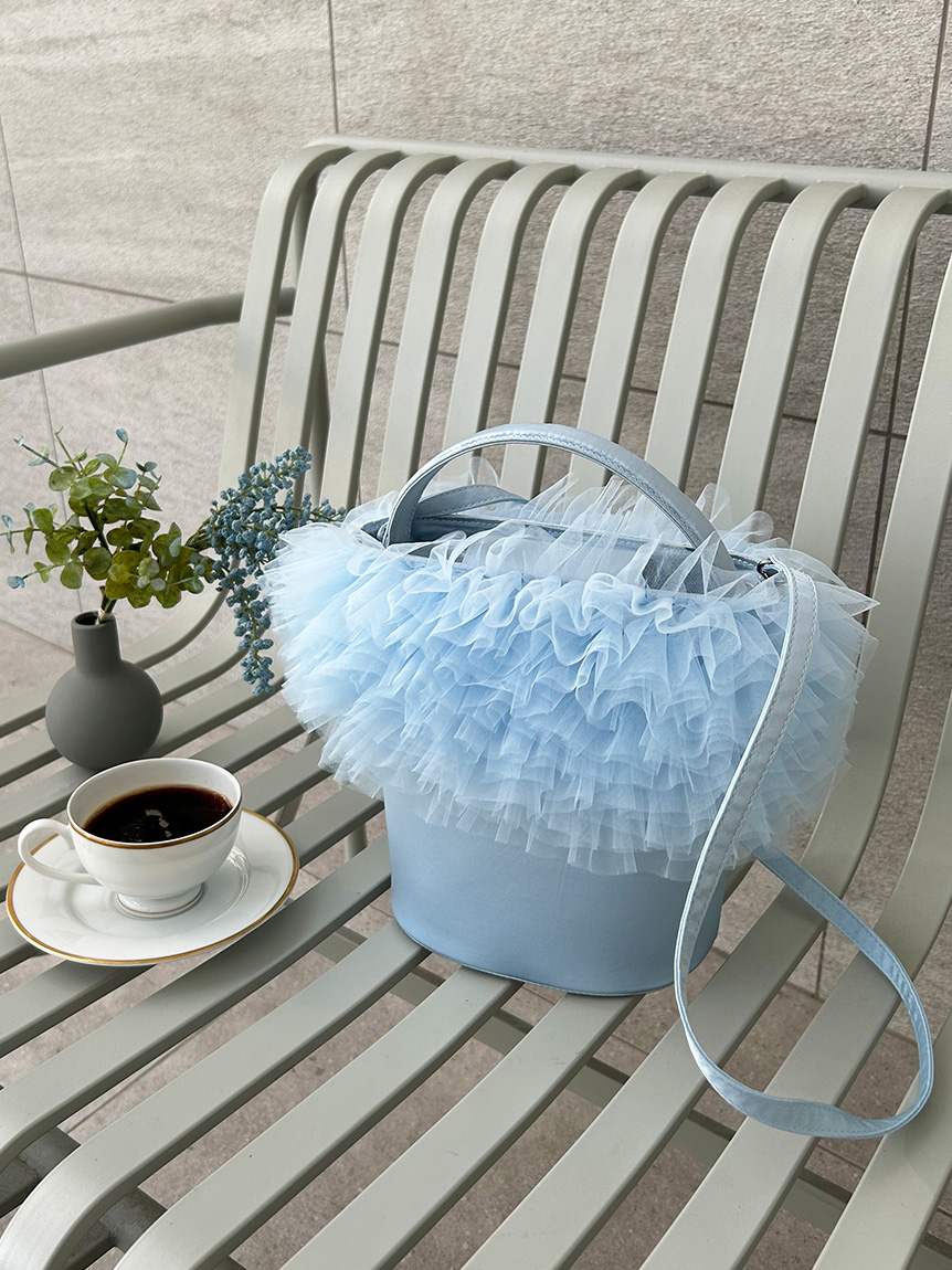 2wayチュール切り替えバッグ(雑貨)｜ファッション雑貨｜LILY BROWN