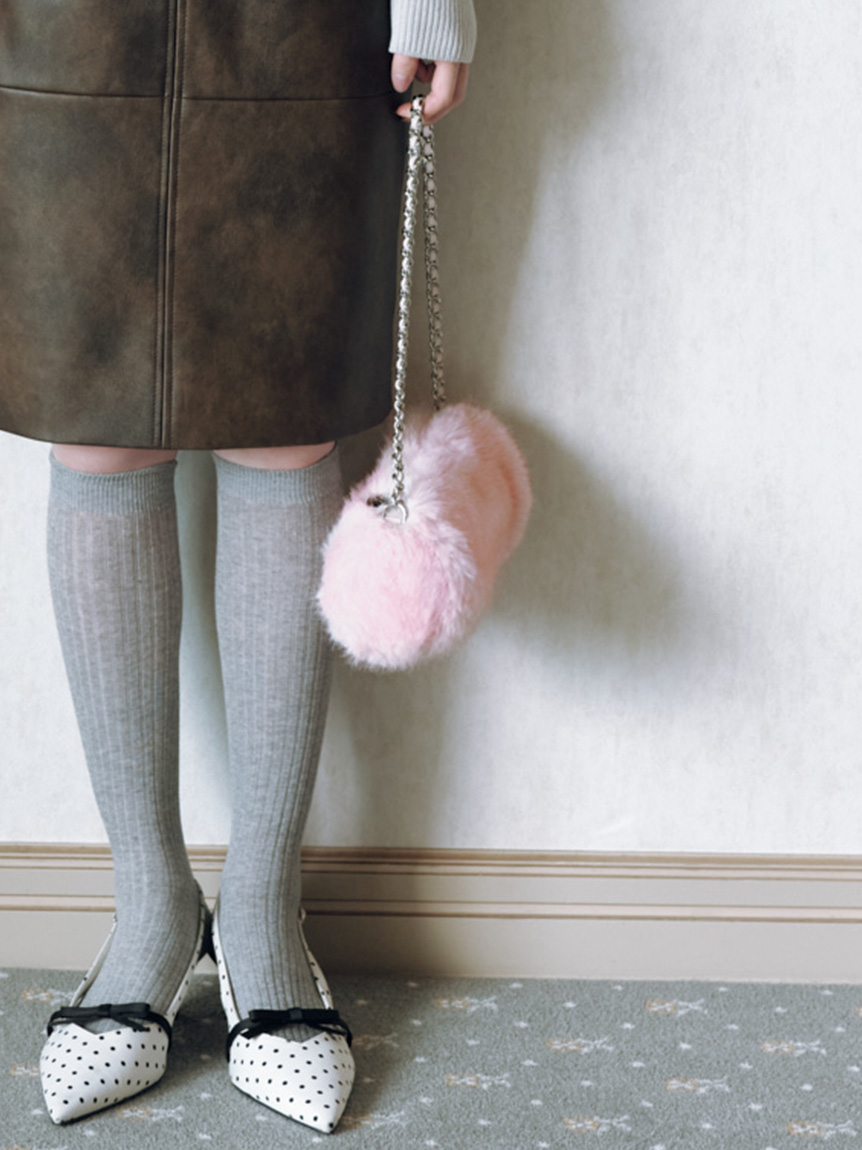 チェーンショルダーファーバッグ(ショルダーバッグ)｜BAG｜LILY BROWN