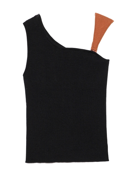 カップイン配色アシメタンク