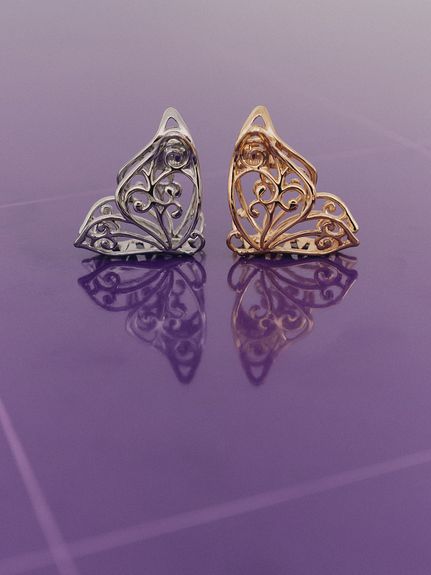 【LILY BROWN × ANNA SUI】バタフライバレッタ
