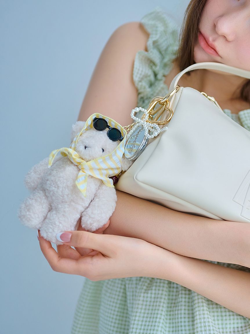 ホットセール 口コミ Lily Bear スカーフスタイルチャーム(キーケース・キーホルダー Bags&Wallets