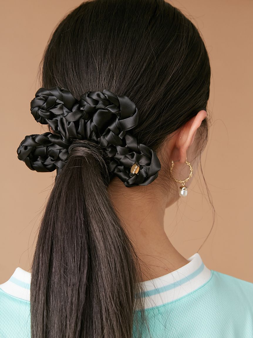 極美品 Loulou ブローチ/シュシュ　３つ シュシュ｜ALEXANDRE DE PARIS（アレクサンドル ドゥ パリ）