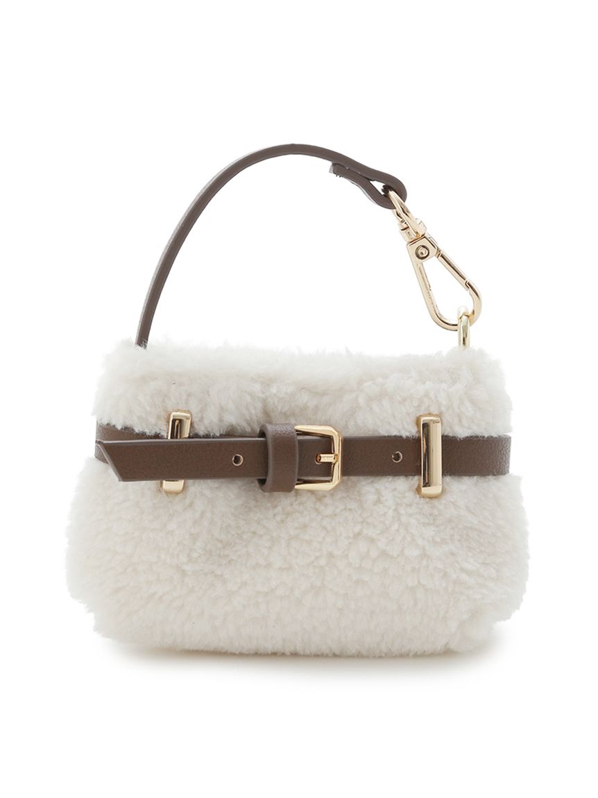 【新品未使用】ラメール バッグチャーム 【ホワイト】 くまバッグチャーム【ホワイト】(ホワイト)｜ サマンサベガ｜池袋PARCO