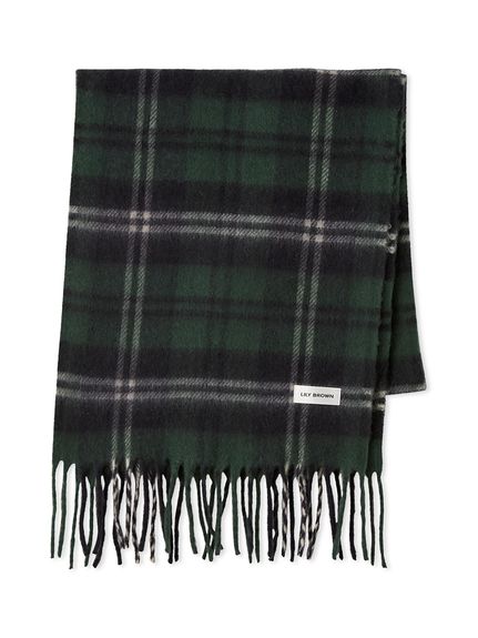 シャギーチェックストール(ストール・マフラー)｜ファッション雑貨