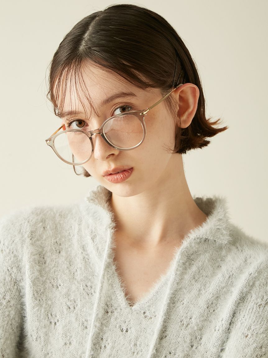 バリエーションクリアレンズメガネ(メガネ)｜ファッション雑貨｜LILY