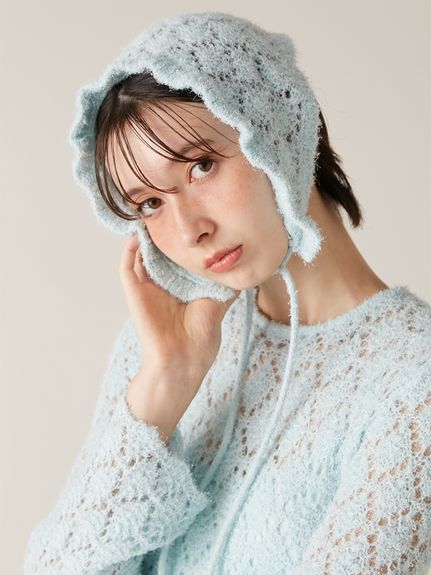 LILY BROWN シルバー リボンディティールミュール♡M LILY BROWN シルバー リボンディティールミュール♡M LILY BROWN