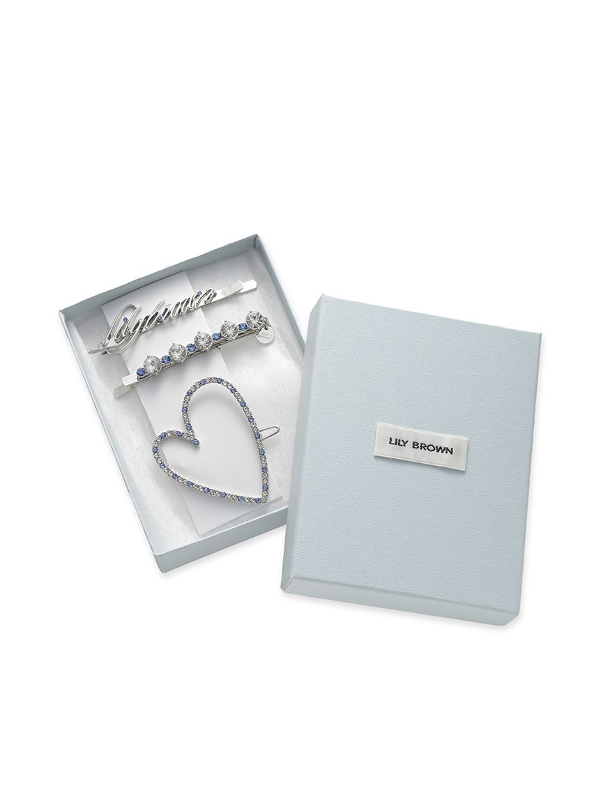 LOVEサインヘアピンセット（BOX入り）(雑貨)｜ファッション雑貨｜LILY