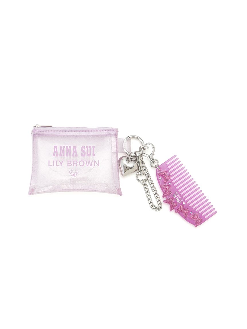 LILY BROWN×ANNA SUI】コームポーチセットチャーム(雑貨