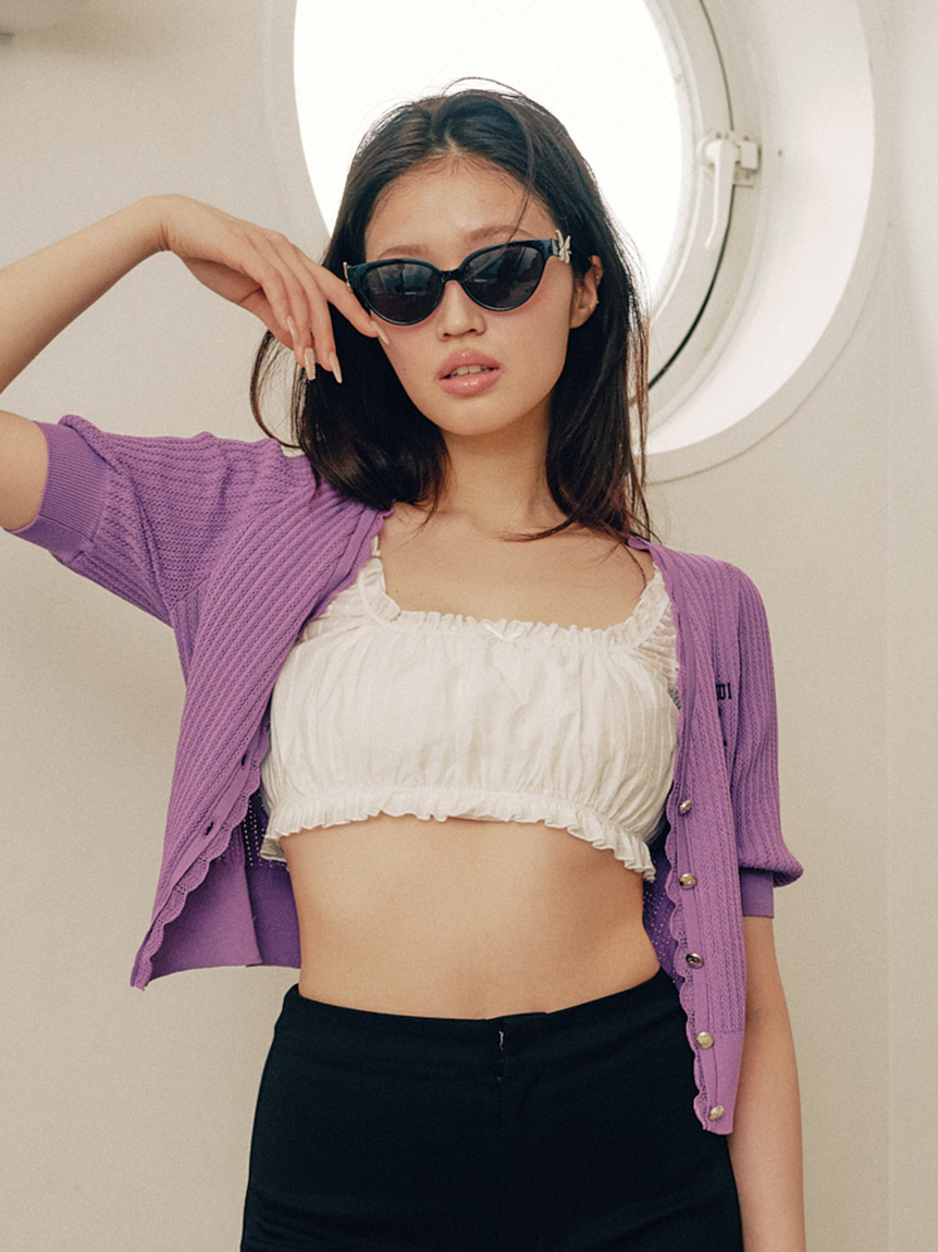 LILY BROWN×ANNA SUI】バタフライモチーフ付きサングラス(サングラス