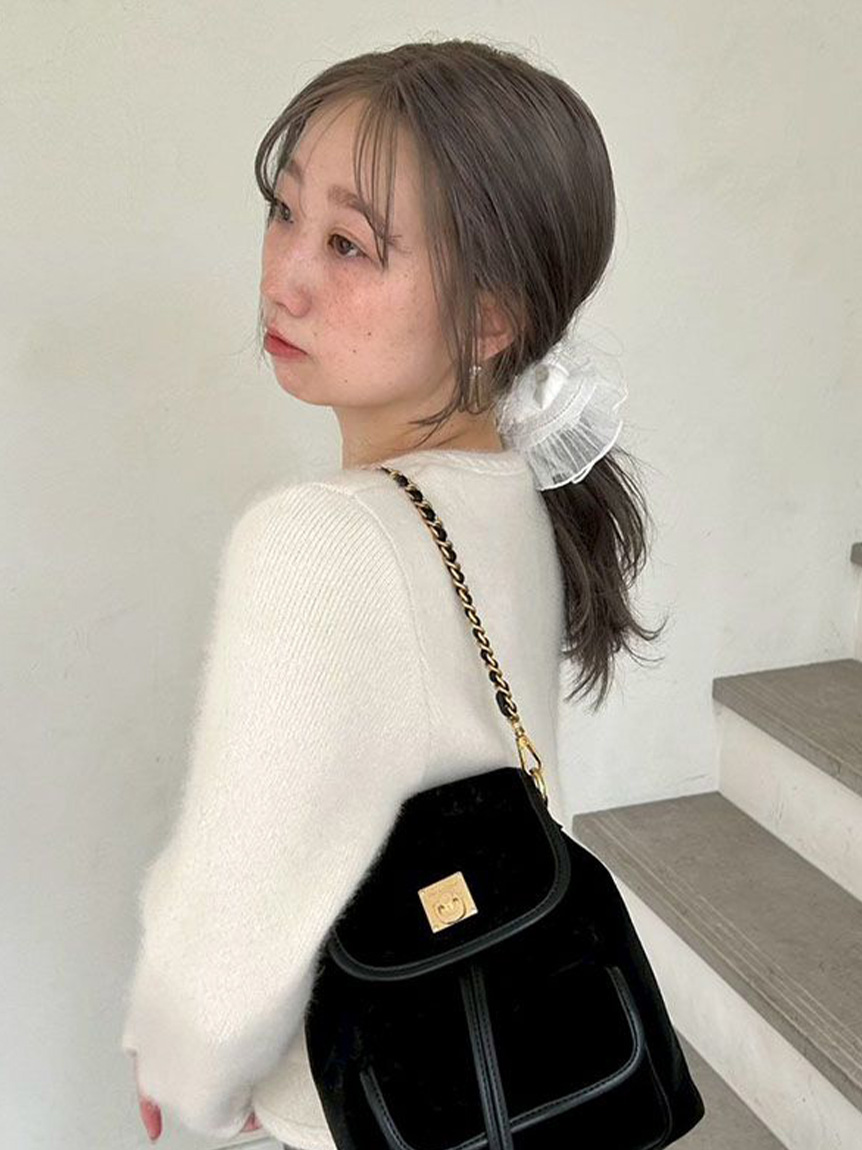 バリエーションプリーツシュシュ(ヘアアクセサリー)｜ACCESSORY｜LILY