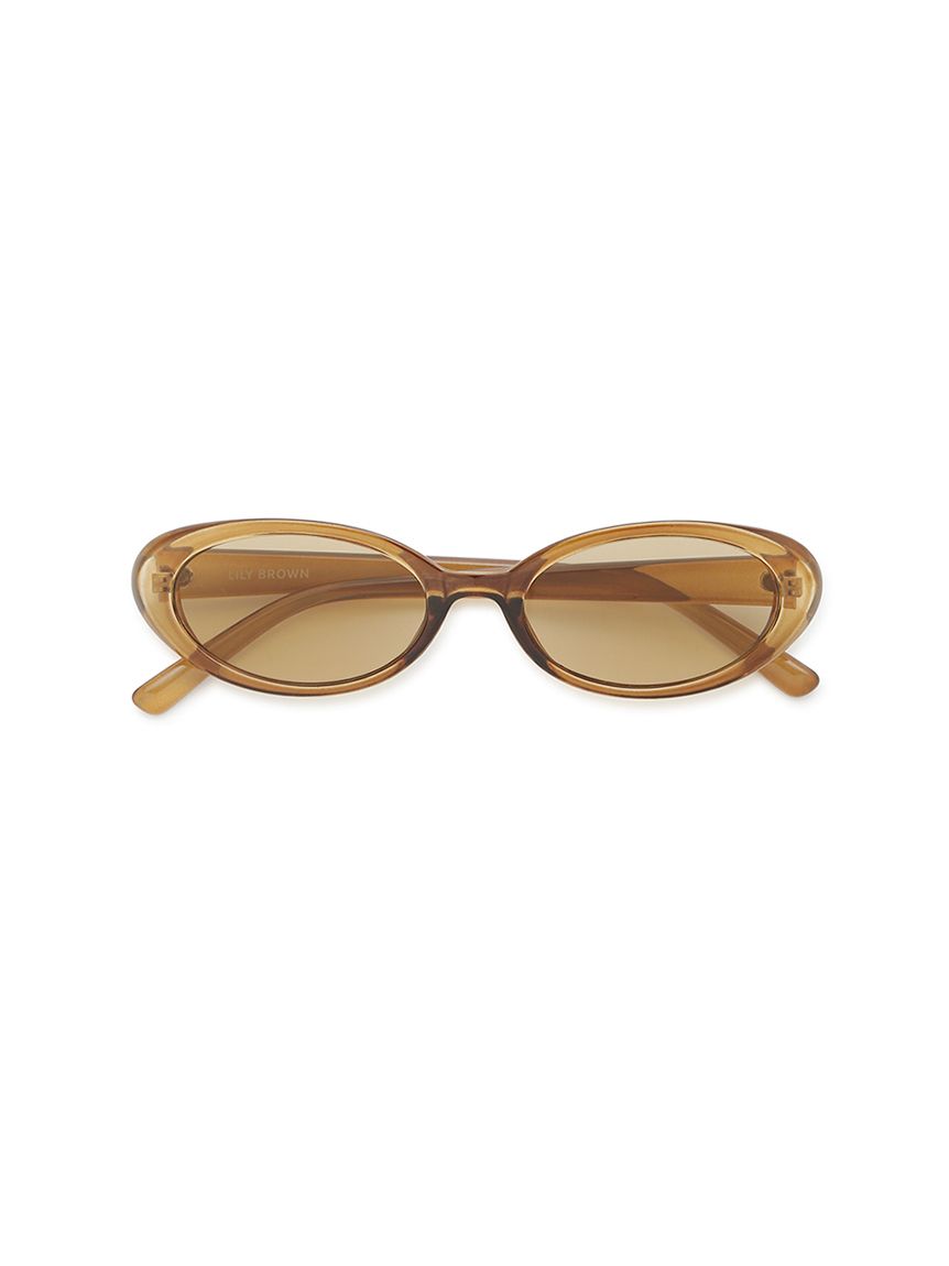 オーバルシェイプサングラス(メガネ・サングラス)｜FASHION GOODS