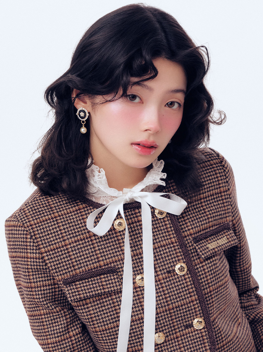 リボンタイアタッチドレースカラー(雑貨)｜ファッション雑貨｜LILY