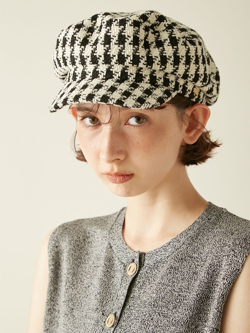 タグ付　LILY BROWN MARY QUANT デイジーモチーフキャスケット LILY BROWN｜【LILY BROWN×MARY QUANT】デイジーモチーフ