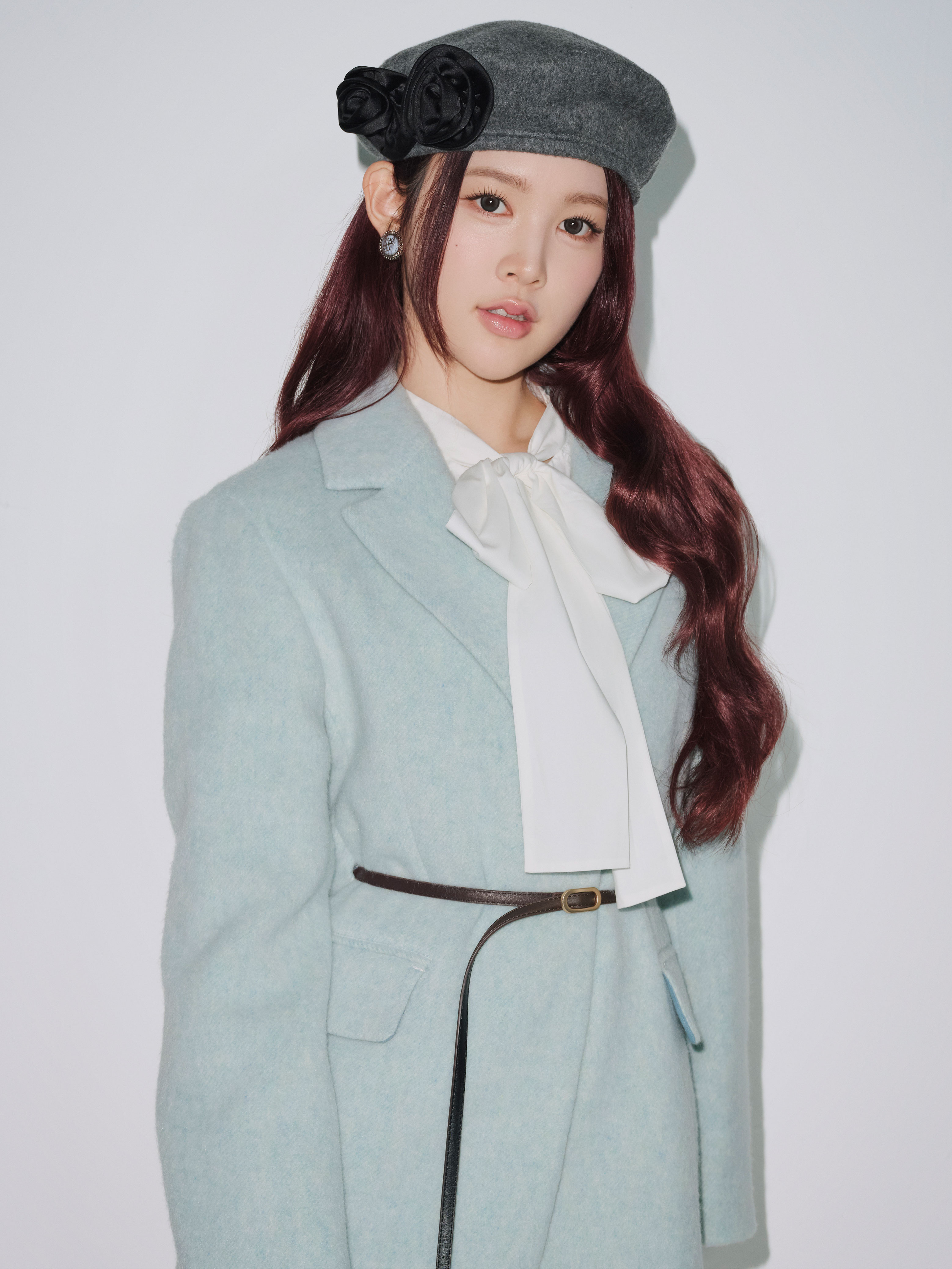 L.B CANDY STOCK]デコラティブベレー帽(Hearts2Hearts着用)(帽子