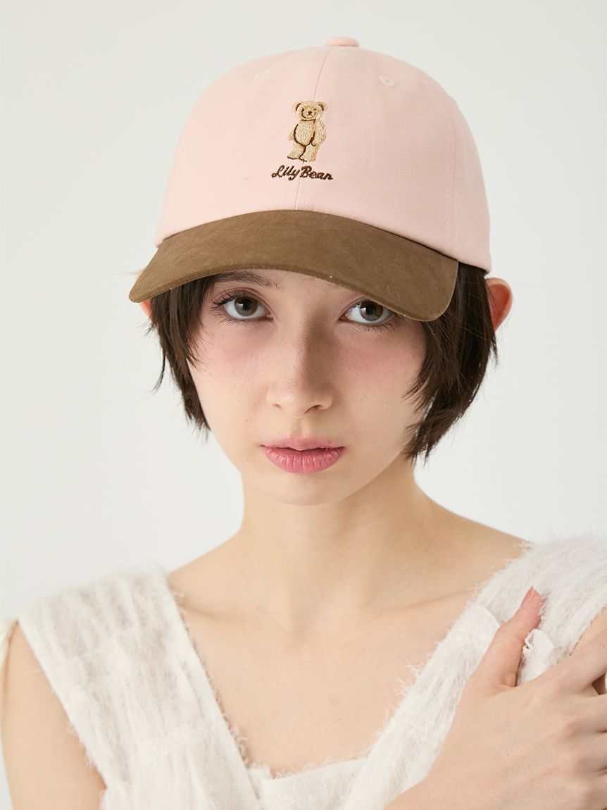 Lily Bearエンブロイダリーキャップ(帽子)｜ファッション雑貨｜LILY