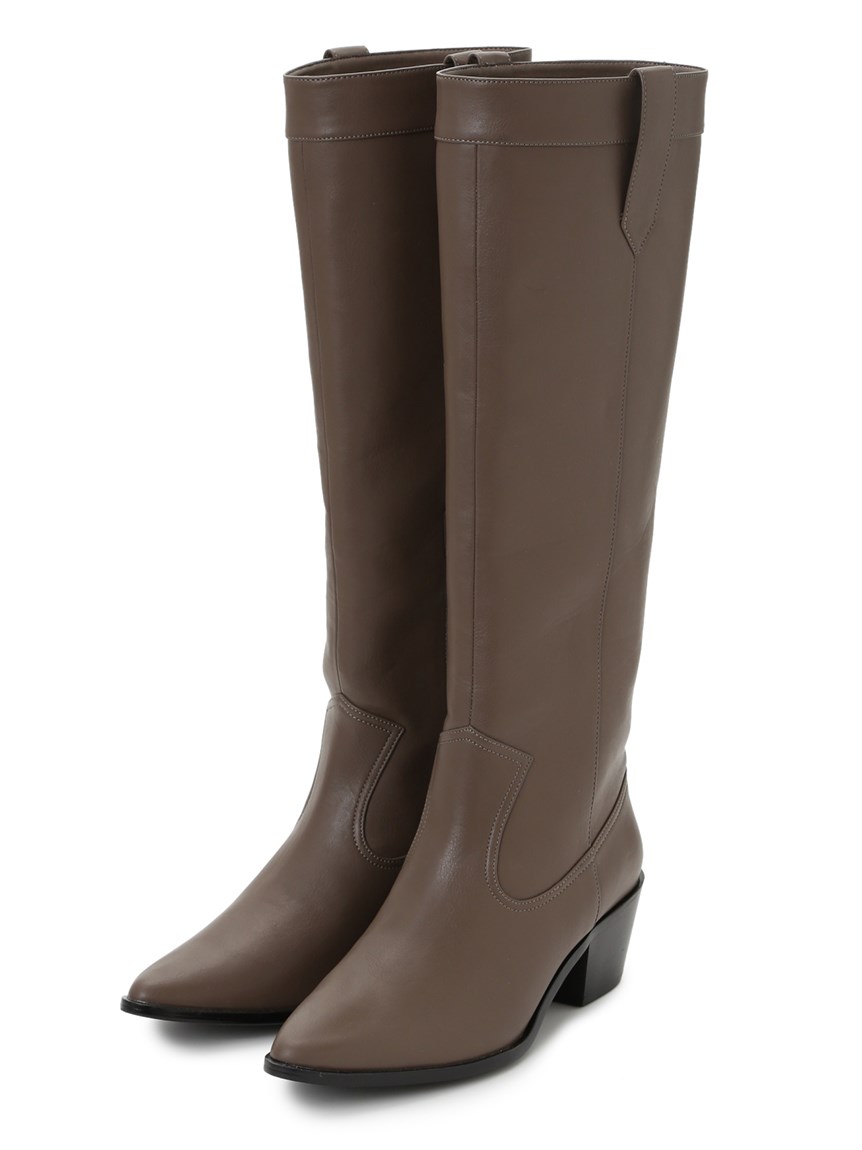 ウェスタンロングブーツ ブーツ シューズ Lily Brown リリーブラウン の通販サイト 公式