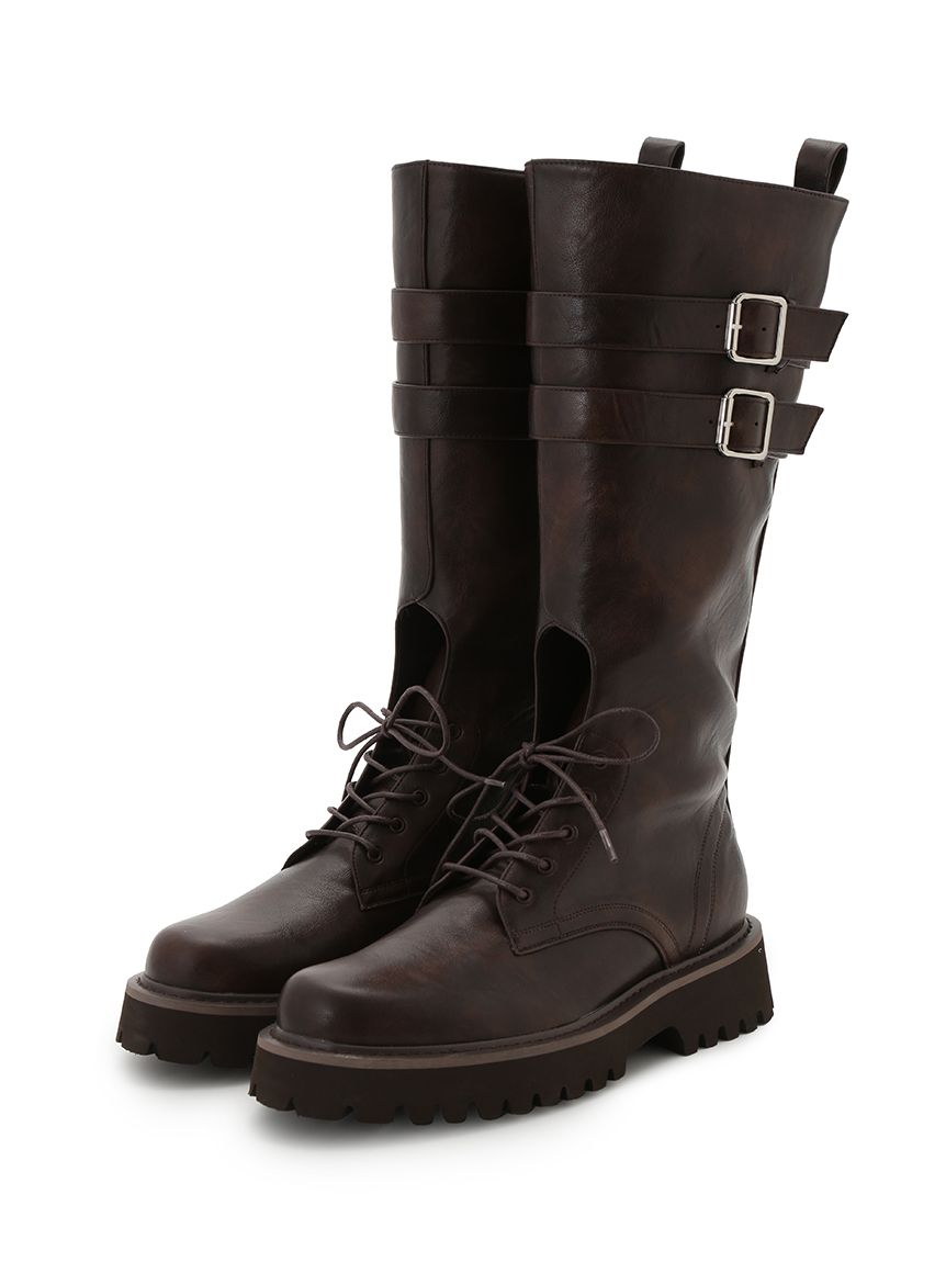 レースアップロングブーツ(雑貨)｜ファッション雑貨｜LILY BROWN