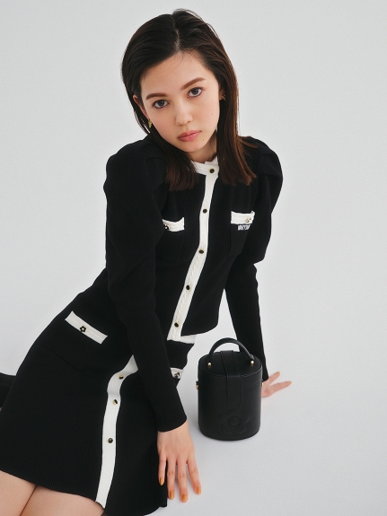 WEB限定カラー】【LILY BROWN×MARY QUANT】バリエーションクロップドT