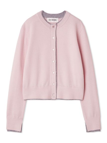 【新品未使用タグ付き】 LILY BROWN シアー ニットカーディガン ピンク LILY BROWN｜シアーニットカーディガン | Rakuten Fashion(楽天