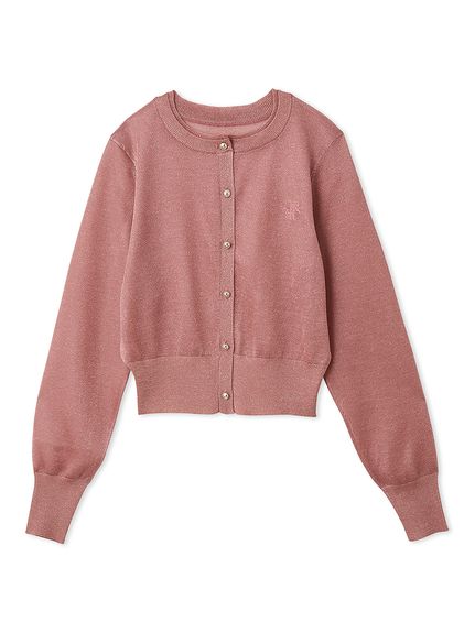 LILY BROWN Lilybear コンパクトカーディガン ピンク LILY BROWN（リリーブラウン） (最終セール50%OFF&300円OFF) Lily Bear