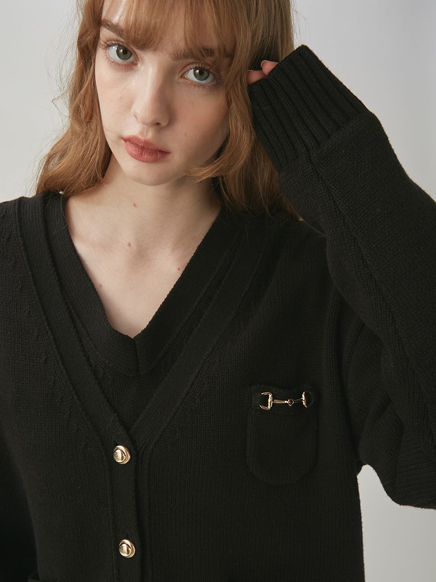 バルキーニットカーディガン(カーディガン・ボレロ)｜TOPS｜LILY BROWN