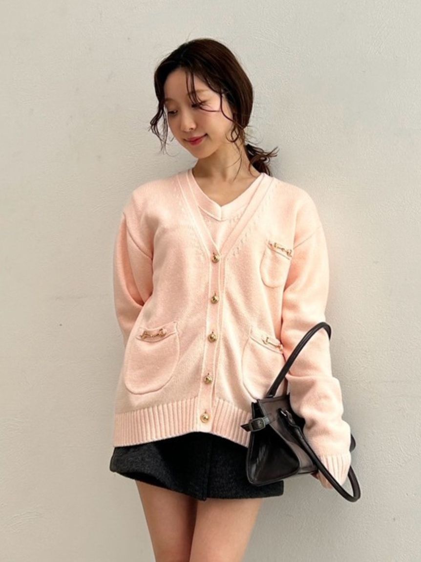 バルキーニットカーディガン(カーディガン・ボレロ)｜TOPS｜LILY BROWN