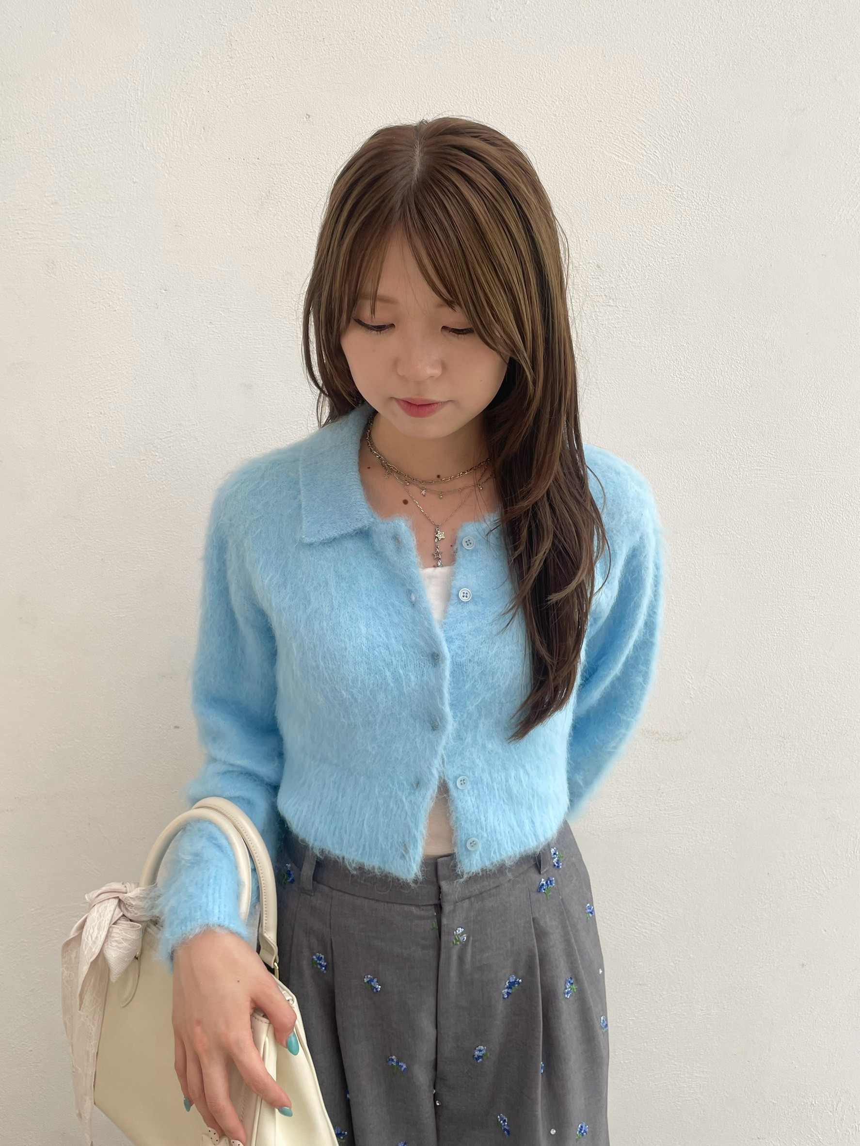 ポロニットカーディガン(カーディガン・ボレロ)｜TOPS｜LILY BROWN
