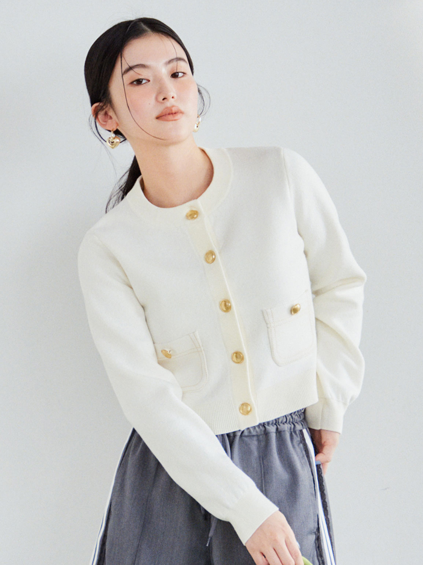 B01583 リリーブラウンLilyBrown リバーシブルキルティングブルゾン B01583 リリーブラウンLilyBrown リバーシブルキルティング