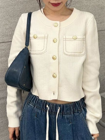 ノーカラージャケット｜LILY BROWN（リリーブラウン）の通販サイト【公式】