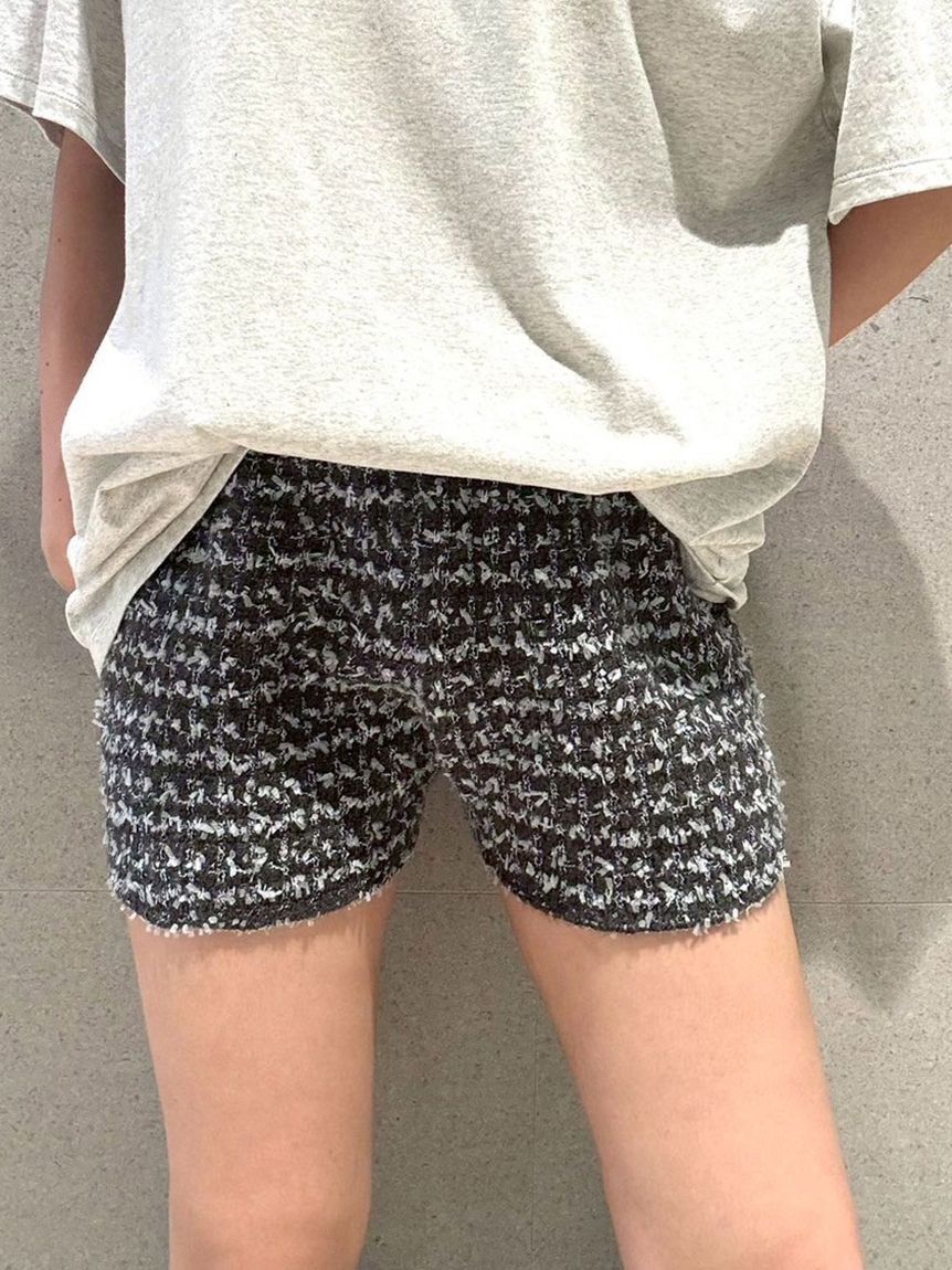 ツイードニットショートパンツ(ショートパンツ)｜パンツ｜LILY