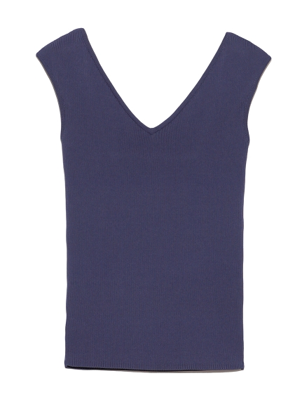 ウォッシャブル半袖ニット