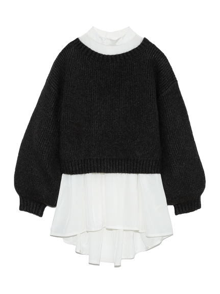 チュニックシャツ＆ニットセット